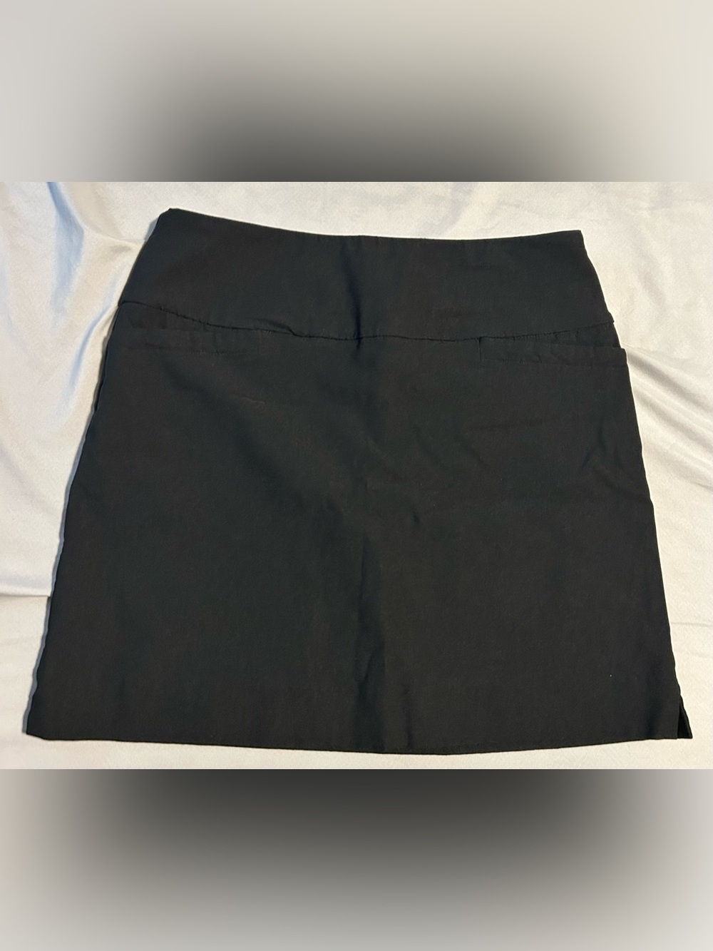 S.C.& Co Classic Black Stretch skort Skirt- size m